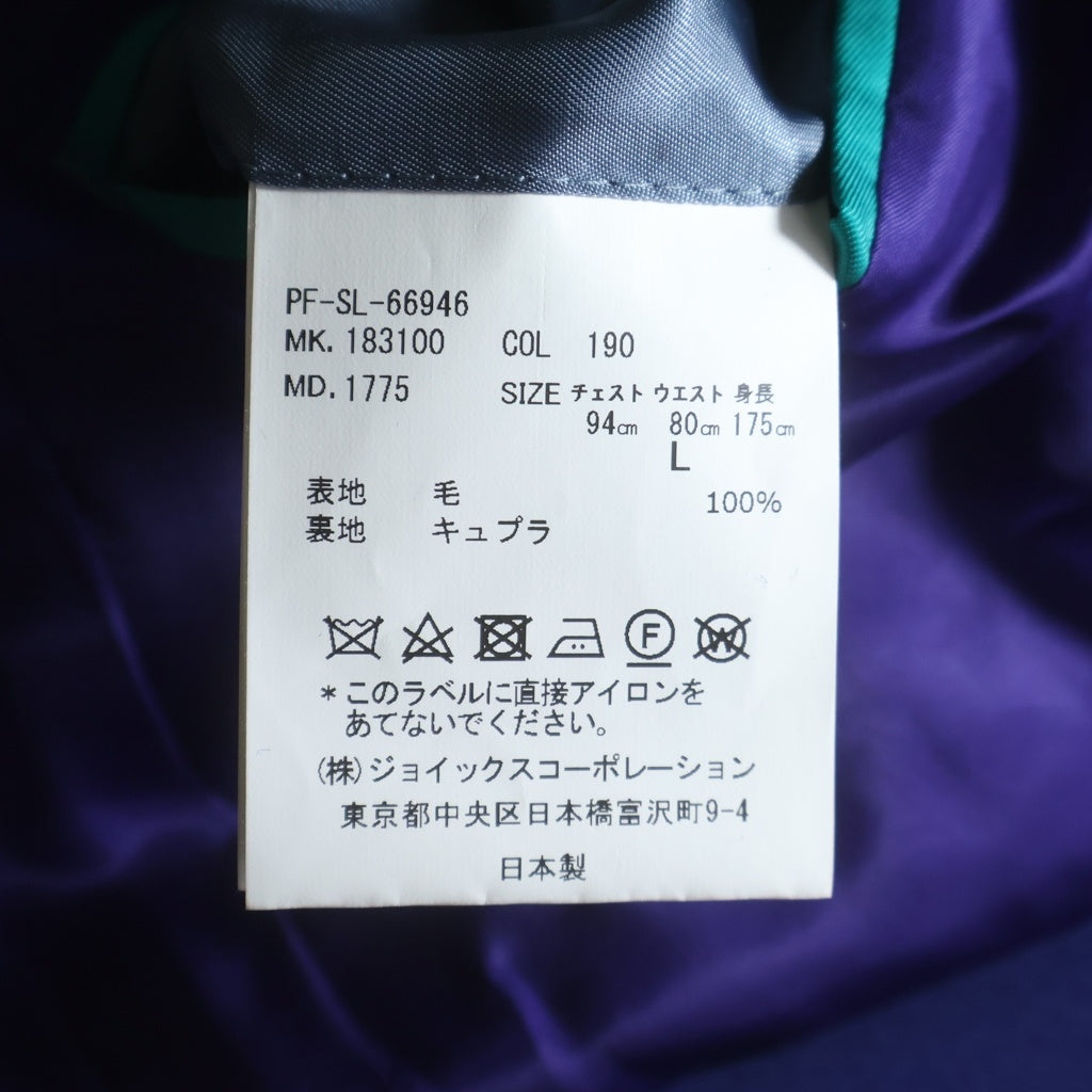 Paul Smith(ポールスミス) 18SS MIX UP INSERTED LAPEL JACKET ミックス アップ インサーテッド ラペル シングルテーラードジャケット ネイビー PF-SL-66946