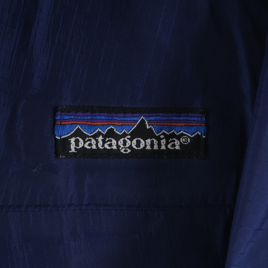PATAGONIA(パタゴニア) 80-90S VINTAGE ヴィンテージ リップストップ フーデッドナイロンコート ジャケット ブルー