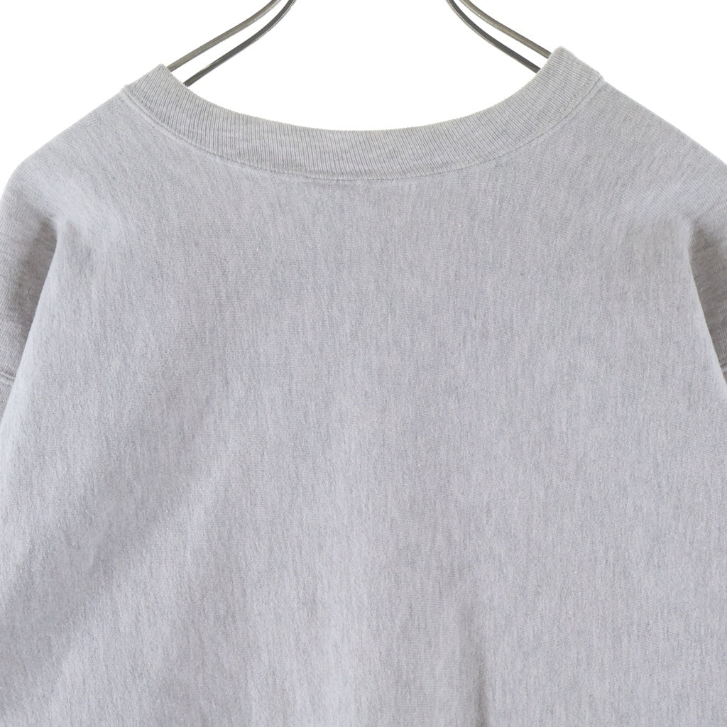 CHAMPION(チャンピオン) 90S REVERSE WEAVE CARLETON COLLEGE リバースウィーブ 刺繍タグ カールトンカレッジ クルーネックスウェット トレーナー グレー