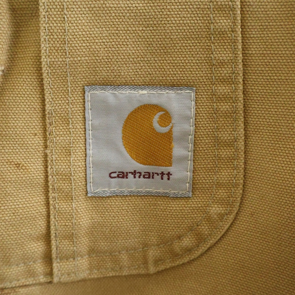 CARHARTT(カーハート) 80S 100周年モデル ダックキャンバス ダブルニー オーバーオール ブラウン