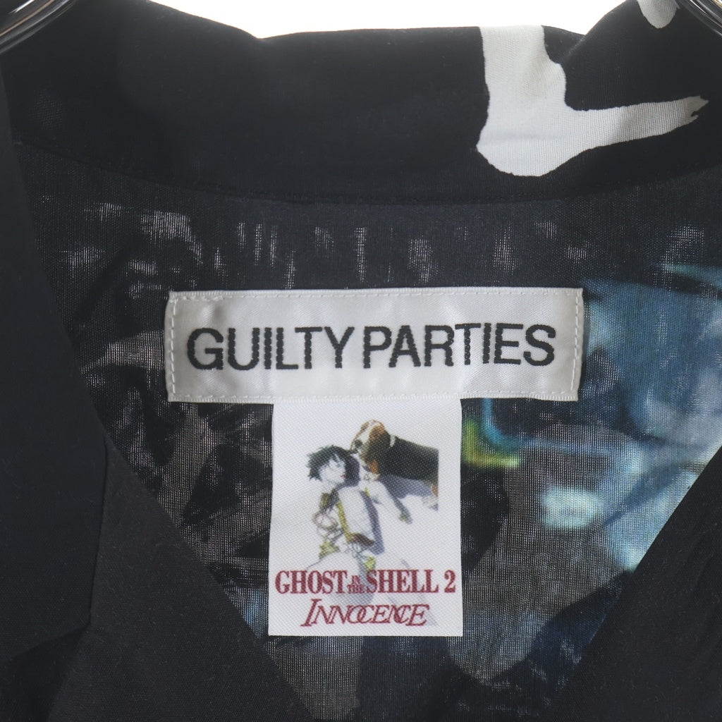 WACKO MARIA(ワコマリア) 24SS ×GHOST IN THE SHELL 攻殻機動隊 INNOCENCE S/S HAWAIIAN SHIRT TYPE-2 ゴーストインザシェル イノセンス 総柄 半袖 ハワイアンシャツ INNOCENCE-WH-HI02