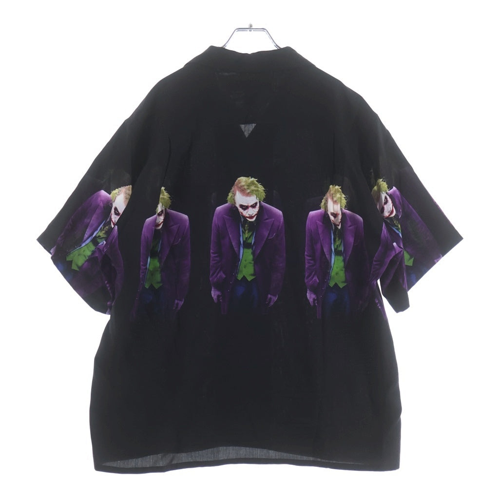 WACKO MARIA(ワコマリア) 25SS THE DARK KNIGHT TRILOGY HAWAIIAN SHIRT TYPE-4 ザ ダーク ナイト トリロジー 半袖 ハワイアンシャツ ブラック TDKT-WM-HI04