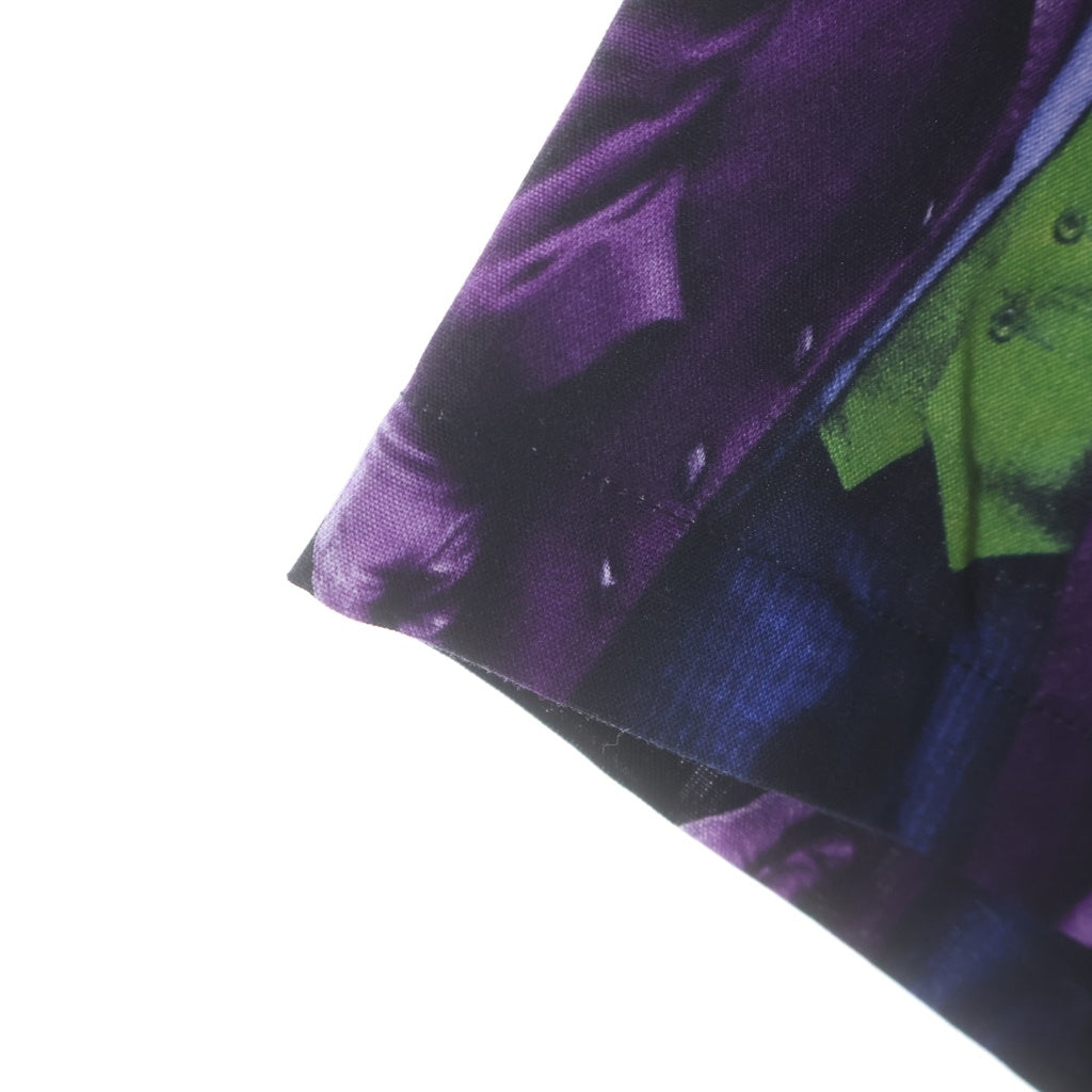 WACKO MARIA(ワコマリア) 25SS THE DARK KNIGHT TRILOGY HAWAIIAN SHIRT TYPE-4 ザ ダーク ナイト トリロジー 半袖 ハワイアンシャツ ブラック TDKT-WM-HI04