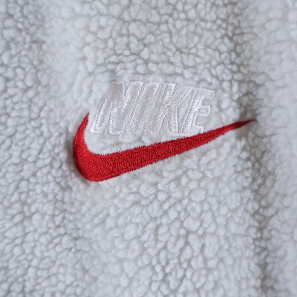 SUPREME(シュプリーム) 18AW ×Nike Reversible Nylon Sherpa Vest ナイキ リバーシブル ナイロンシェルパベスト イエロー AR5570-752
