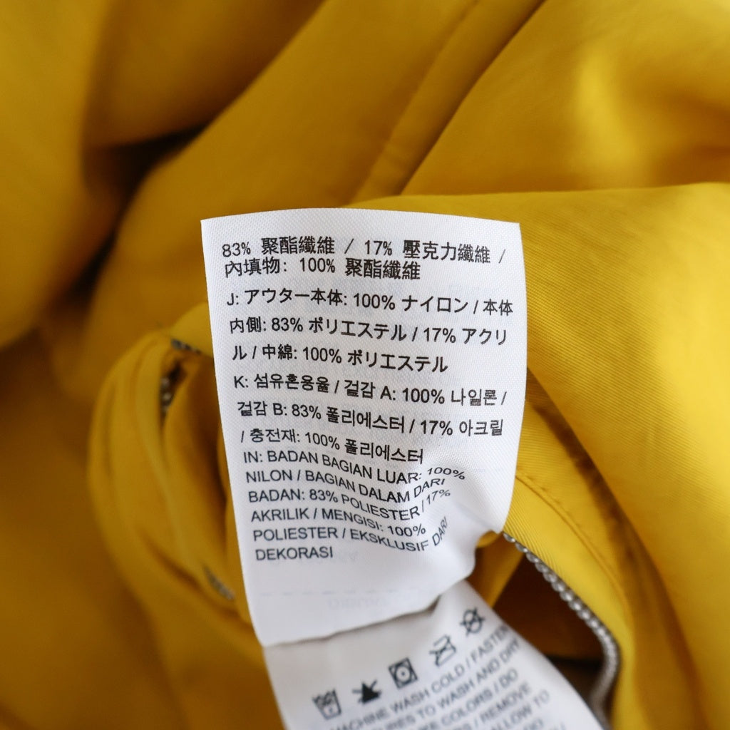 SUPREME(シュプリーム) 18AW ×Nike Reversible Nylon Sherpa Vest ナイキ リバーシブル ナイロンシェルパベスト イエロー AR5570-752