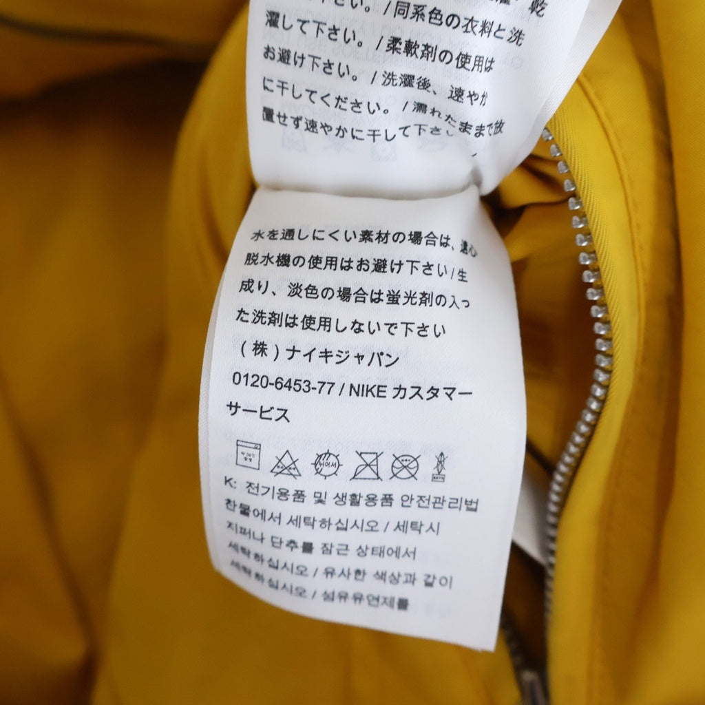 SUPREME(シュプリーム) 18AW ×Nike Reversible Nylon Sherpa Vest ナイキ リバーシブル ナイロンシェルパベスト イエロー AR5570-752