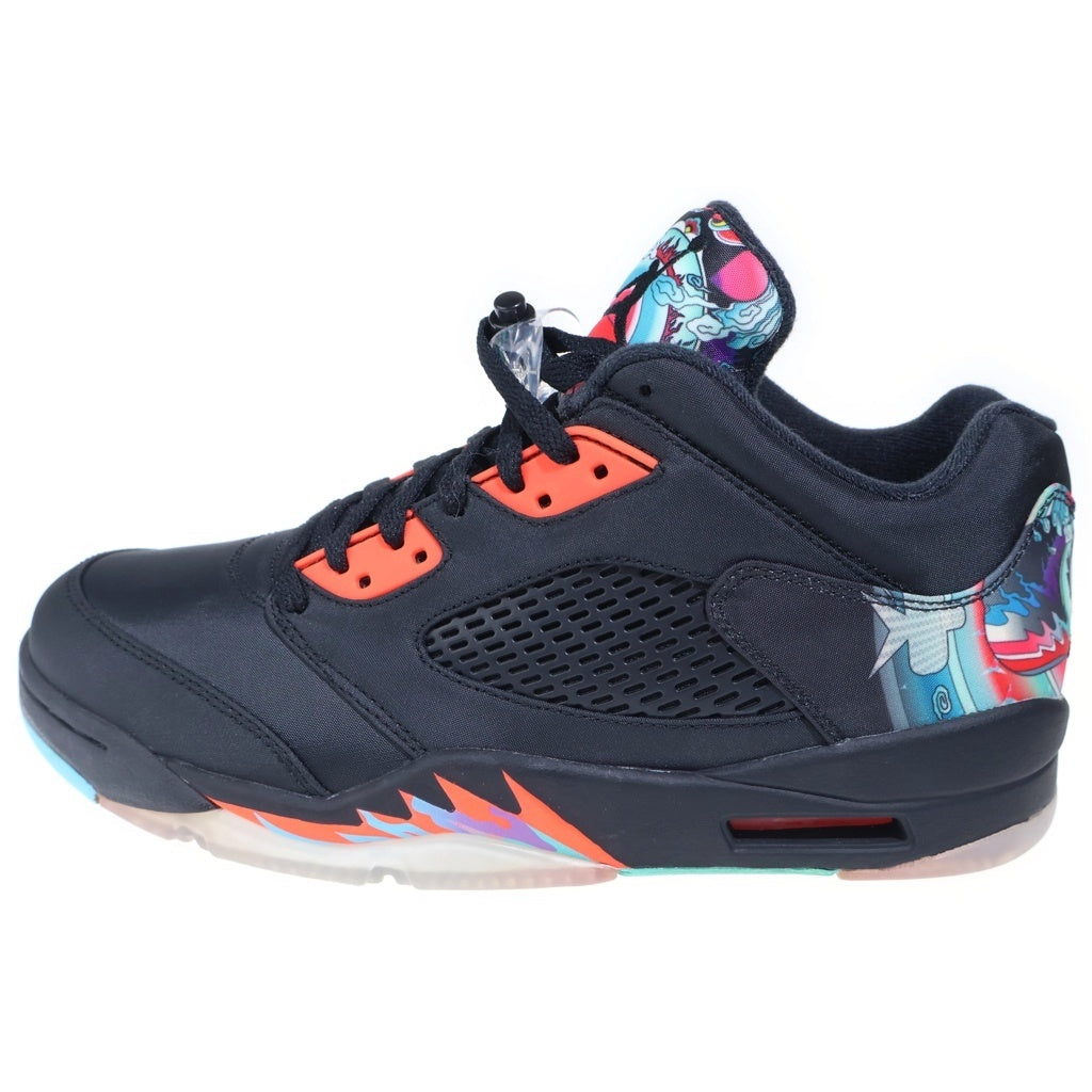 NIKE(ナイキ) 【鑑賞用】 AIR JORDAN 5 RETRO LOW CHINESE NEW YEAR レトロ チャイニーズニューイヤー ローカットスニーカー ブラック US9.5/27.5cm 840475060