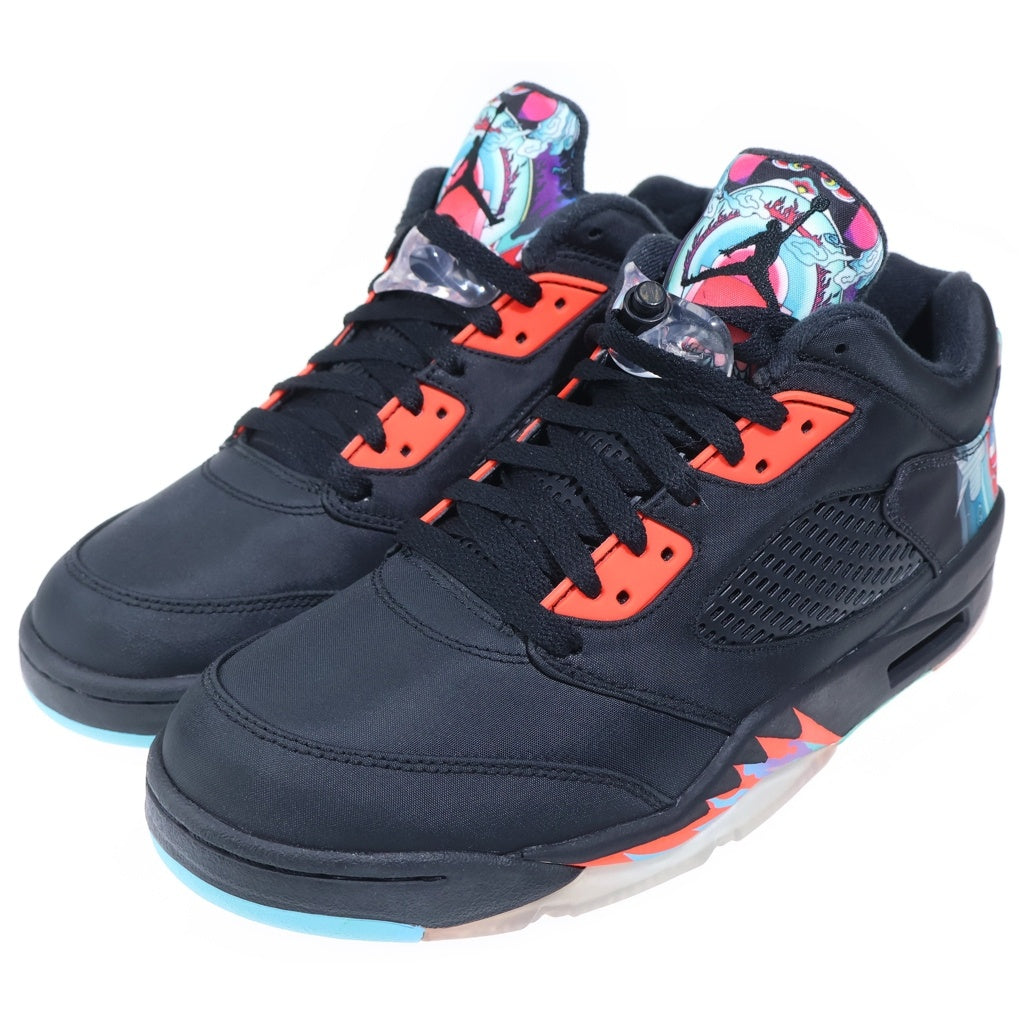 NIKE(ナイキ) 【鑑賞用】 AIR JORDAN 5 RETRO LOW CHINESE NEW YEAR レトロ チャイニーズニューイヤー ローカットスニーカー ブラック US9.5/27.5cm 840475060