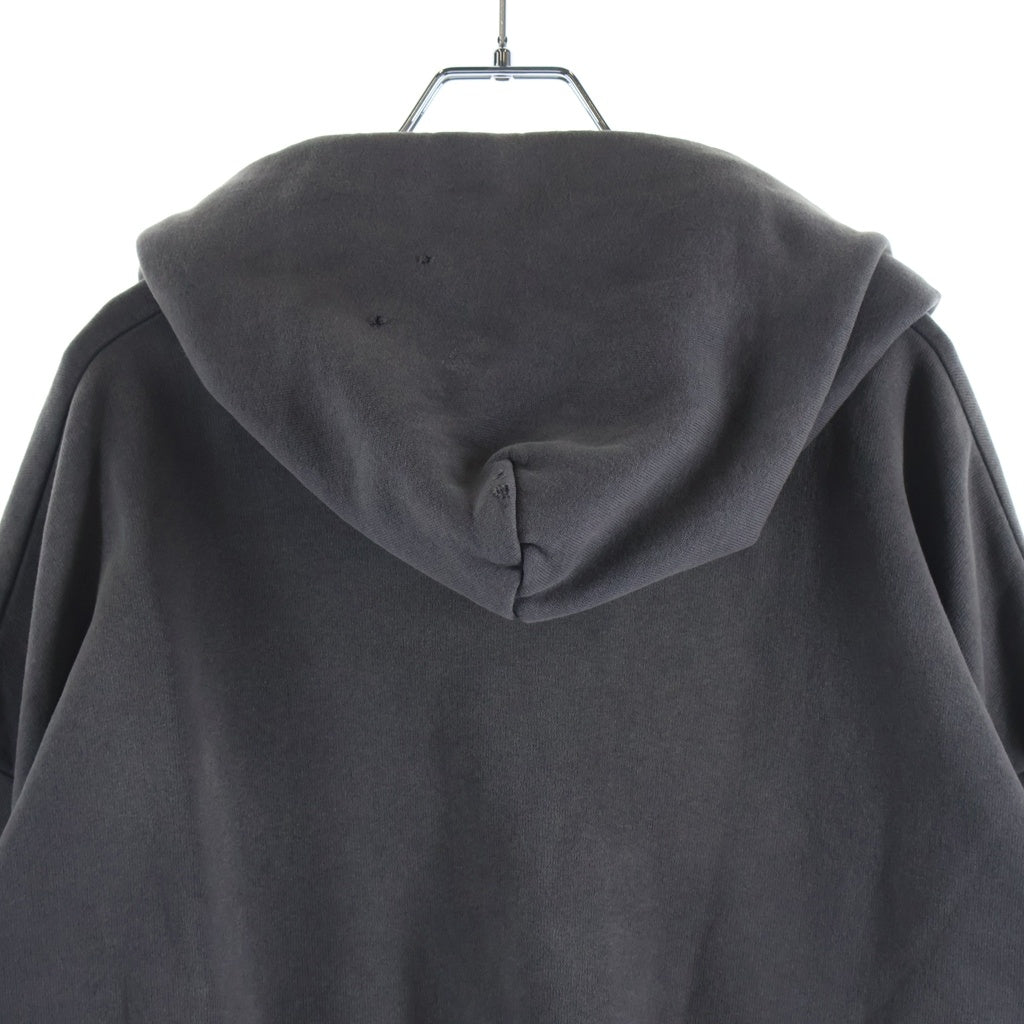 SAINT MICHAEL(セントマイケル) 23AW ZIP PARKA/DAMAGE/BLACK ダメージ