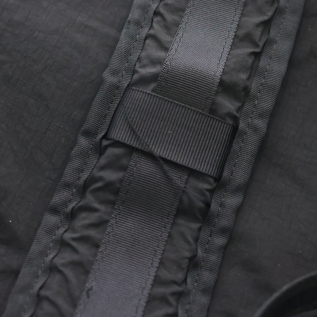 WTAPS(ダブルタップス) 20SS PST/ BAG ロゴプリント ナイロンバックパック リュックサック ブラック 201TQDT-CG01