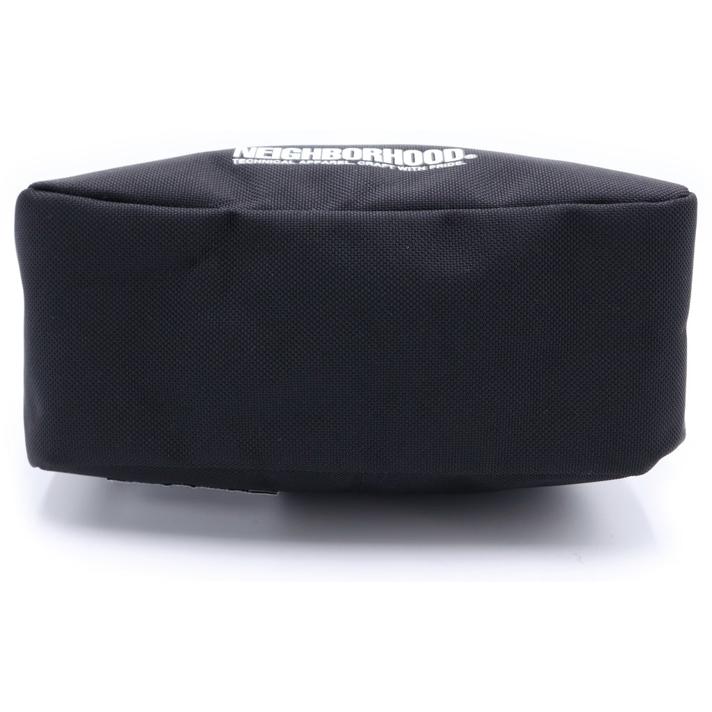 NEIGHBORHOOD(ネイバーフッド) 25SS TRAVEL POUCH S トラベルポーチ ナイロンハンドバッグ ブラック 251FJNH-AC01