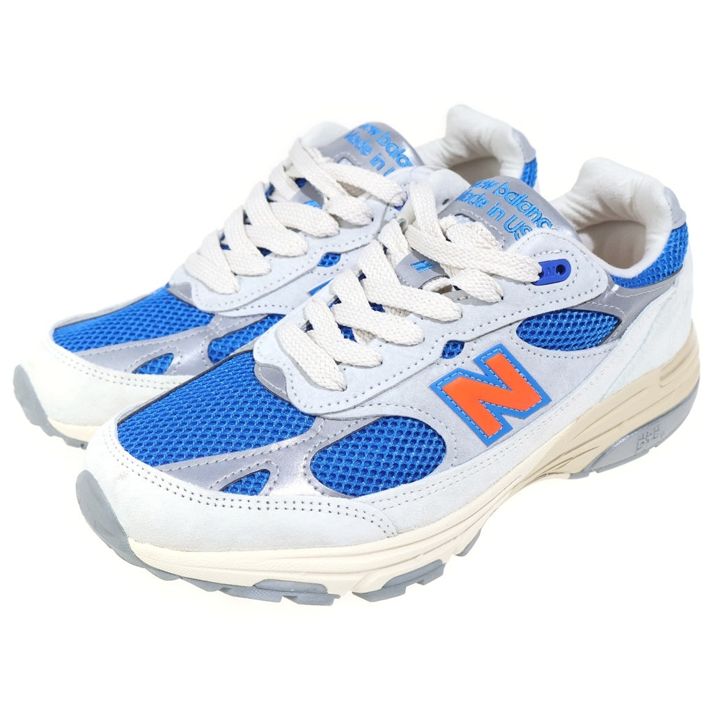 New Balance(ニューバランス) ×U993MS Madison Square Garden キス マディソンスクエアガーデン ローカットスニーカー ホワイト/ブルー US7.5/25.5cm