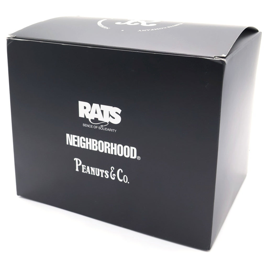 NEIGHBORHOOD(ネイバーフッド) 22SS ×RATS ×PEANUTS & Co. YACHIMATA / CE-INCENSE CHAMBER ラッツ ピーナッツ カンパニー インセンスチャンバー お香立て ブラック ■