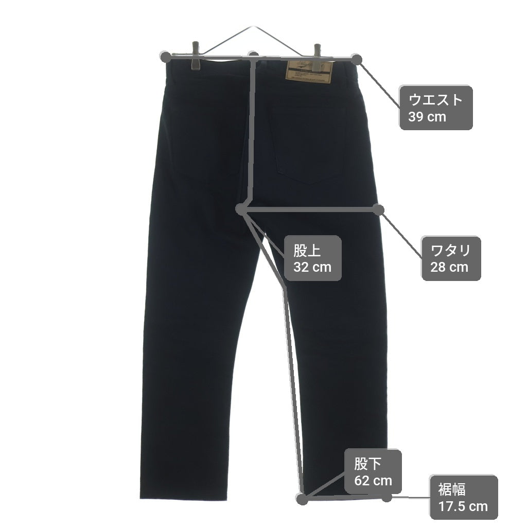 参考上代23100円 NEIGHBORHOOD 24AW SKINNY DENIM PANTS スキニーデニムパンツ ジーンズ ネイバーフッド 242AQNH-PTM03 ブラック M （2299M） NEIGHBORHOOD(ネイバーフッド) 24AW SKINNY DENIM PANTS スキニー