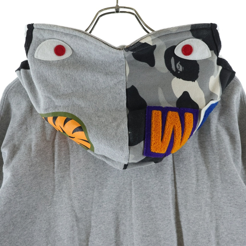 A BATHING APE(アベイシングエイプ) SHARK FULL ZIP HOODIE シャーク