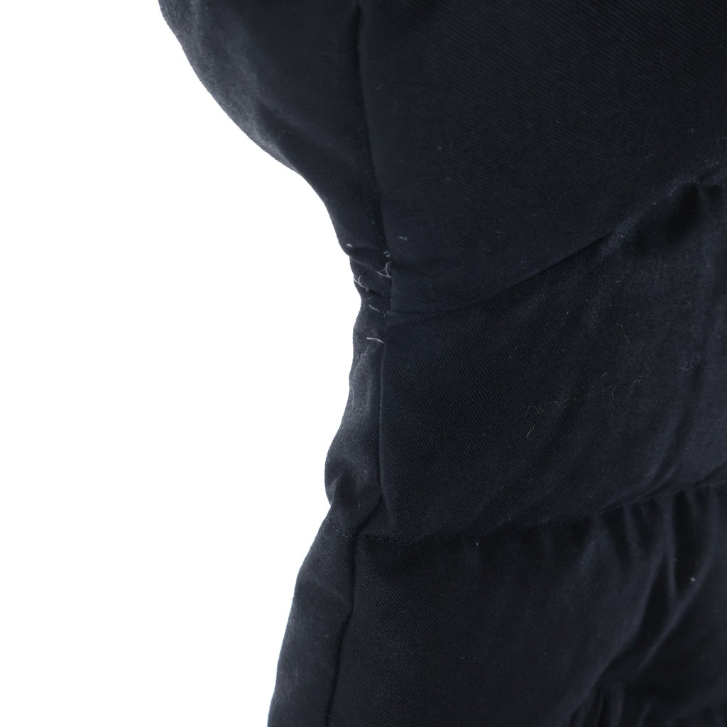 MONCLER(モンクレール) 21AW MONTGENEVRE モンジュネーブル ロゴパッチ ジップアップ フーデッド ナイロン ダウンジャケット ブラック G20911A53700