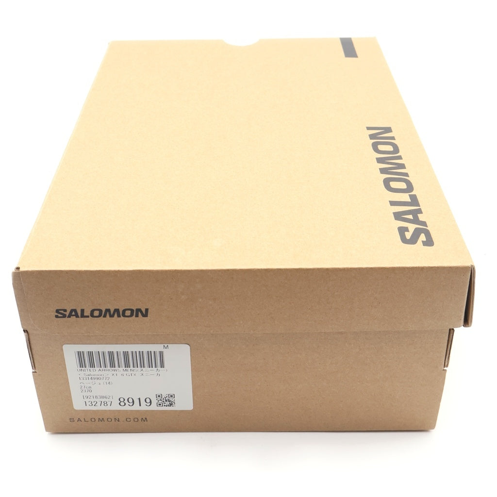 SALOMON(サロモン) XT-6 GORE-TEX ゴアテックス ローカットスニーカー ブラウン US9/27cm 477326