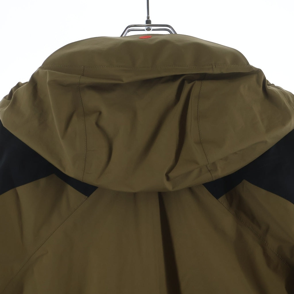 Tilak(ティラク) STINGER JACKET ロゴエンブロイダリー スティンガー ゴアテックス ジップアップ フーデッド ナイロン ジャケット ブラウン