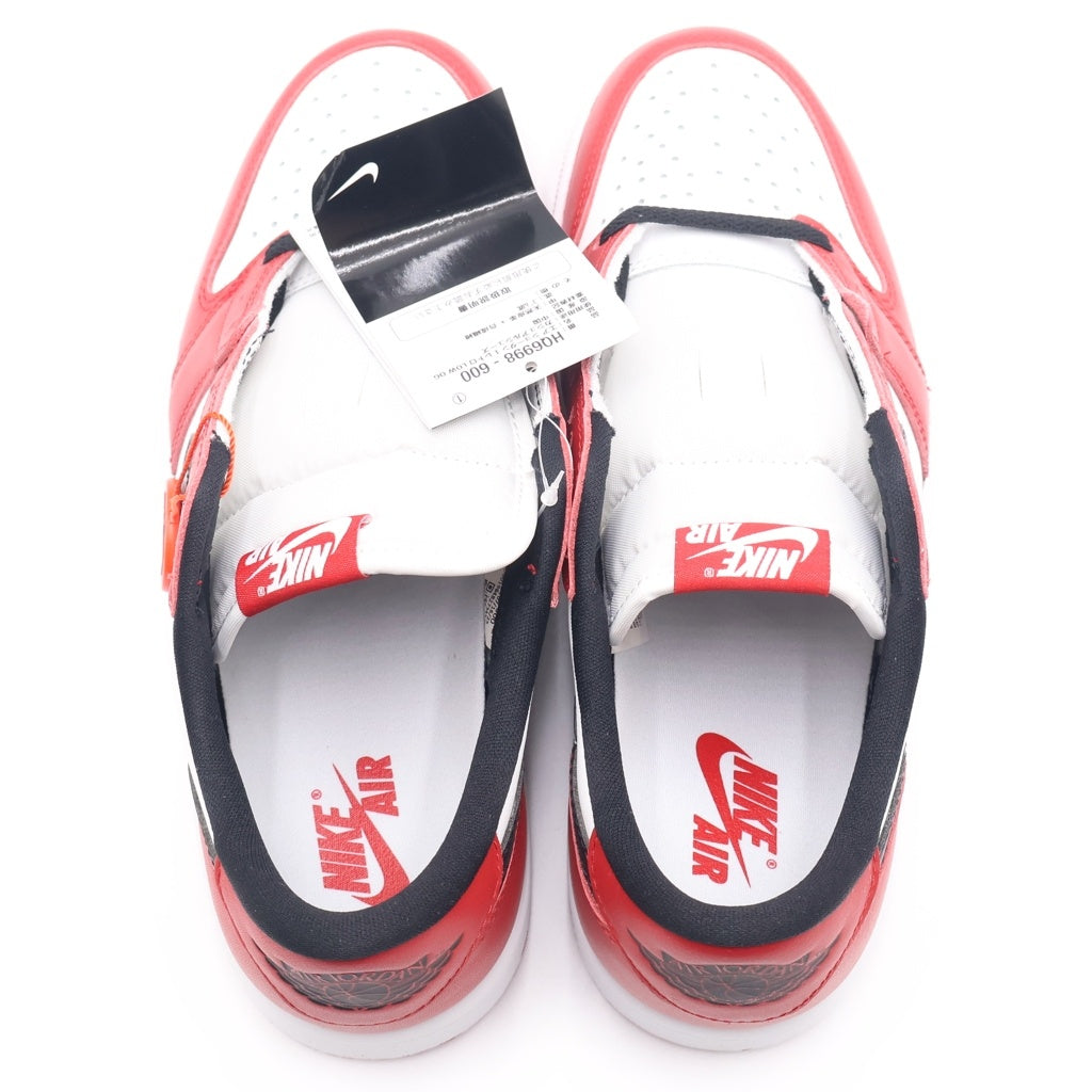 NIKE(ナイキ) AIR JORDAN 1 LOW CHICAGO 2025 エアジョーダン 1 シカゴ ローカットスニーカー レッド/ホワイト US9/27cm HQ6998-600