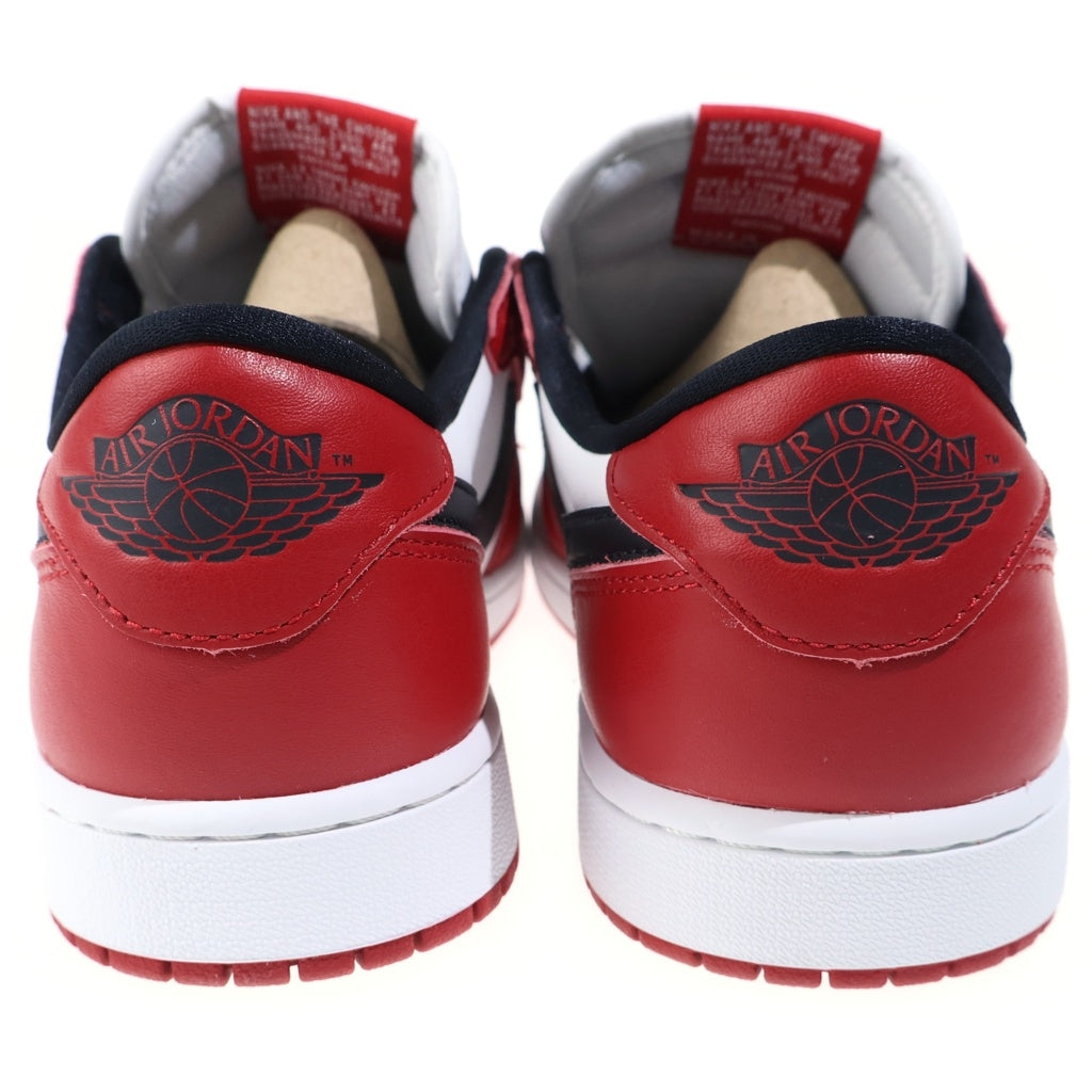 NIKE(ナイキ) AIR JORDAN 1 LOW CHICAGO 2025 エアジョーダン 1 シカゴ ローカットスニーカー レッド/ホワイト US9.5/27.5cm HQ6998-600