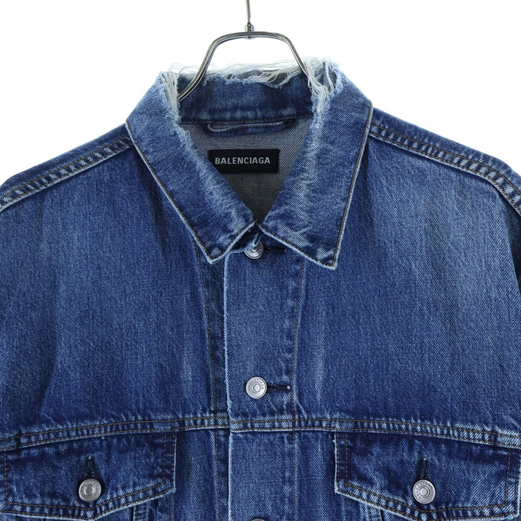 BALENCIAGA(バレンシアガ) 19AW バックロゴデザイン ダメージ加工