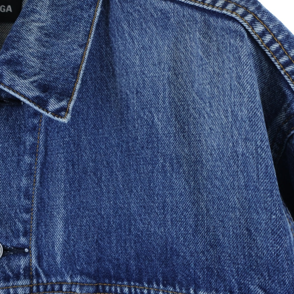 BALENCIAGA(バレンシアガ) 19AW バックロゴデザイン ダメージ加工