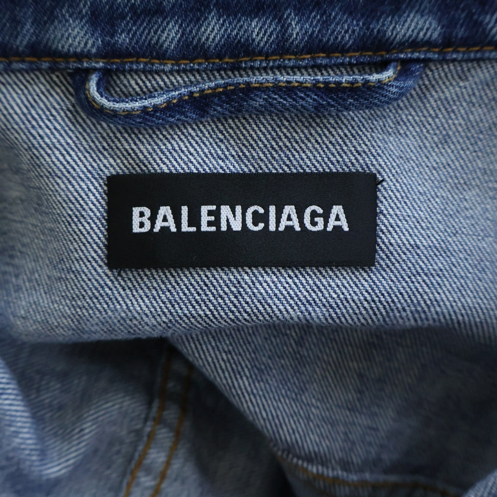 BALENCIAGA(バレンシアガ) 19AW バックロゴデザイン ダメージ加工