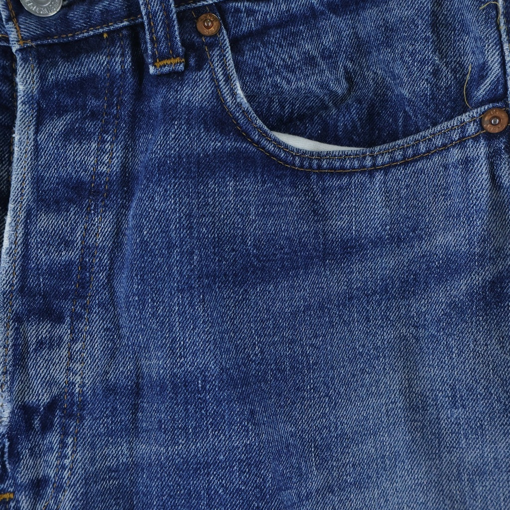 Levi's(リーバイス) 70S VINTAGE 501 66前期 ボタン裏6 紙パッチ スモールe シングルステッチ ヴィンテージ ボタンフライデニムパンツ インディゴ