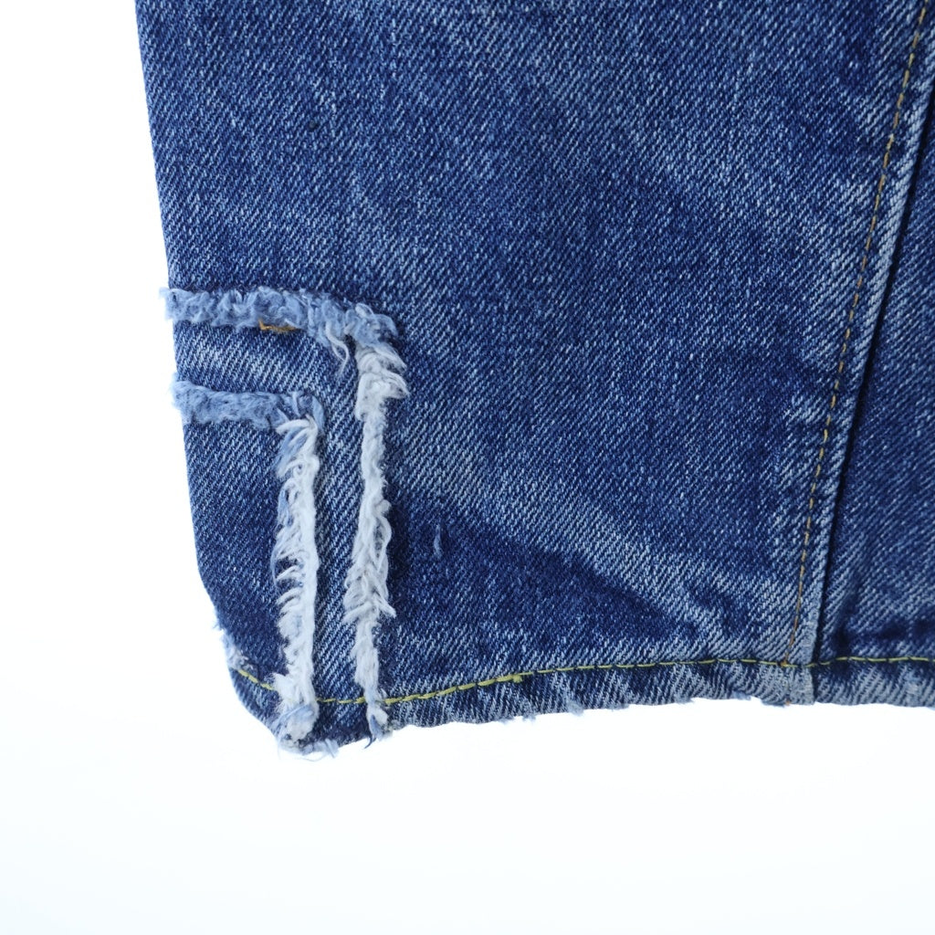 Levi's(リーバイス) 70S VINTAGE 501 66前期 ボタン裏6 紙パッチ スモールe シングルステッチ ヴィンテージ ボタンフライデニムパンツ インディゴ