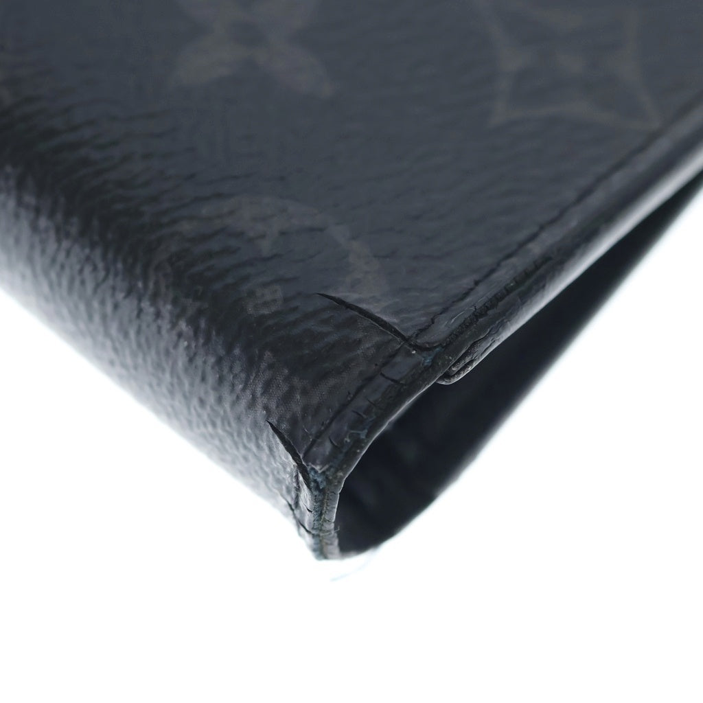 LOUIS VUITTON(ルイヴィトン) モノグラム ポルトフォイユ ブラザ エクリプス ロングウォレット 財布 ブラック M61697 MB2198 レディース