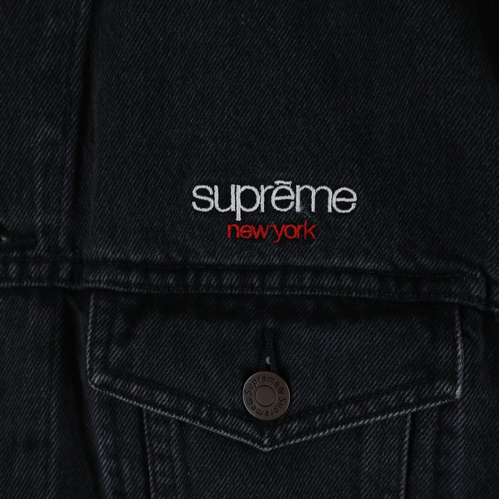 SUPREME(シュプリーム) 25SS Denim Trucker Jacket デニム トラッカージャケット Gジャン ブラック