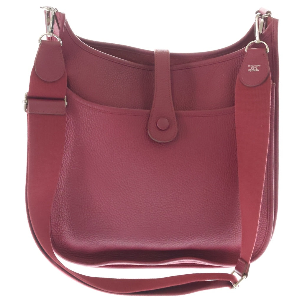 HERMES(エルメス) エヴリン3 PM ルージュアッシュ トリヨンクレマンスレザー ショルダーバッグ シルバー金具 □N刻印 レディース