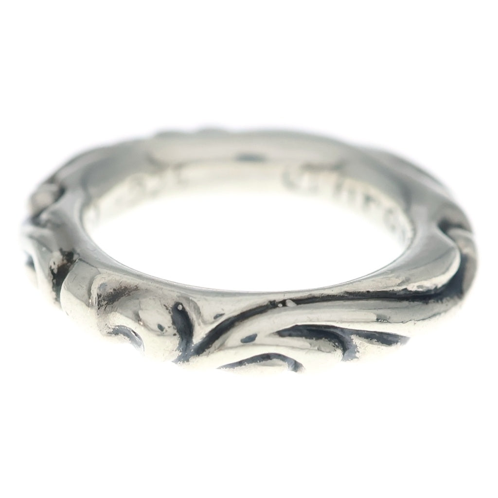 CHROME HEARTS(クロムハーツ) SCRL BAND スクロールバンド リング シルバー BCA351