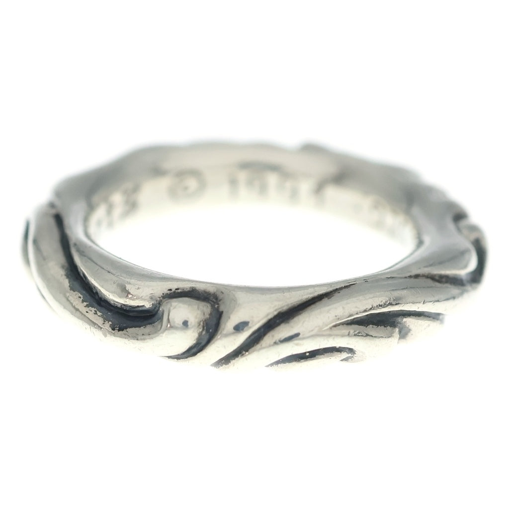 CHROME HEARTS(クロムハーツ) SCRL BAND スクロールバンド リング シルバー BCA351