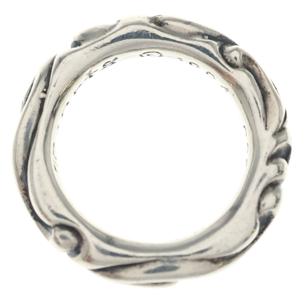 CHROME HEARTS(クロムハーツ) SCRL BAND スクロールバンド リング シルバー BCA351
