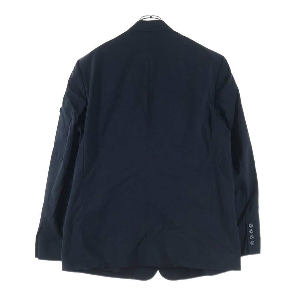 BALENCIAGA(バレンシアガ) NYLON OVERSIZE BLAZER ナイロン オーバーサイズブレザー テーラードジャケット ネイビー 792845