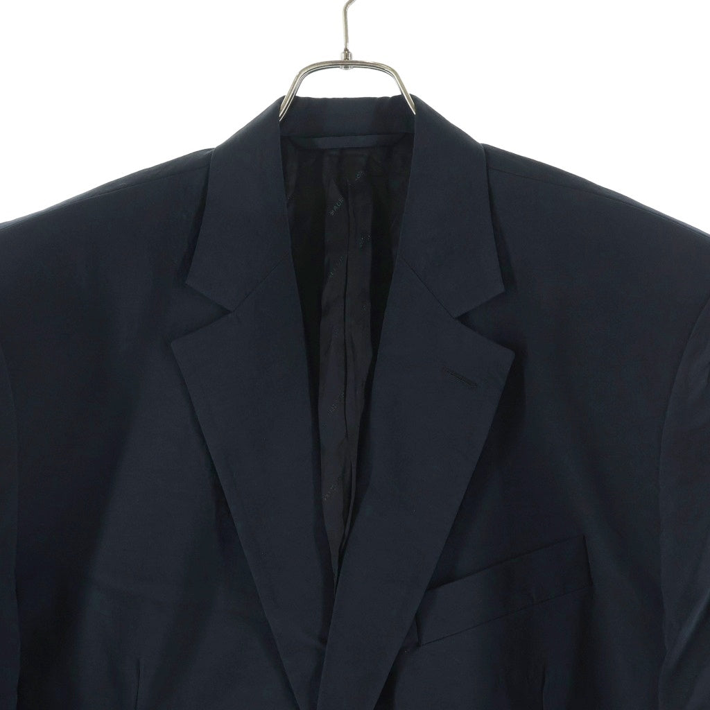 BALENCIAGA(バレンシアガ) NYLON OVERSIZE BLAZER ナイロン オーバーサイズブレザー テーラードジャケット ネイビー 792845