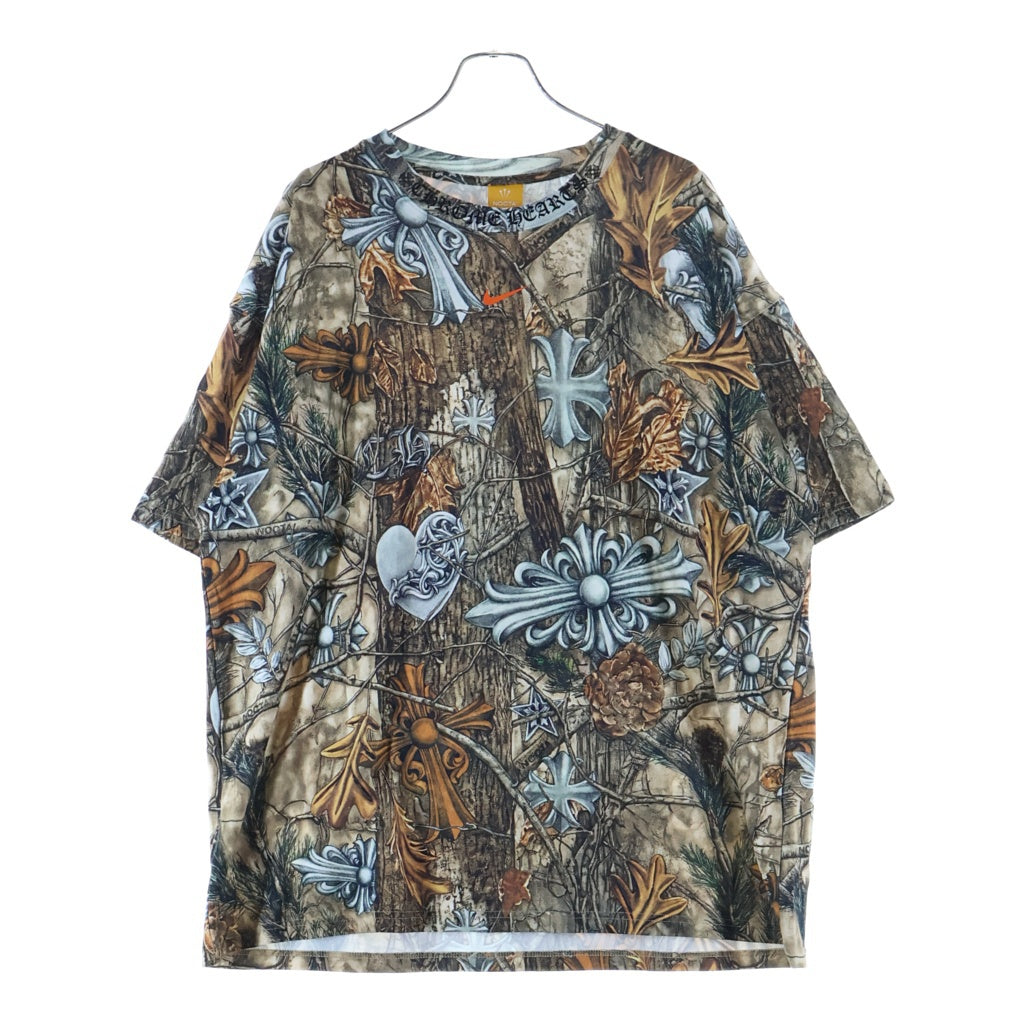 CHROME HEARTS(クロムハーツ) ×NIKE×NOCTA DRAKE ナイキ ノクタ ドレイク クルーネック半袖Tシャツ カットソー ブラウン HJ6902-902
