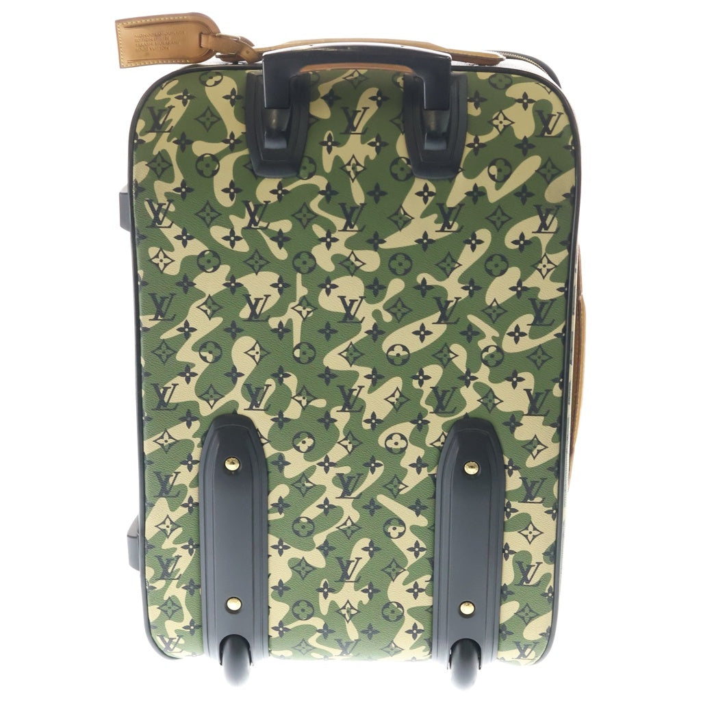 LOUIS VUITTON(ルイヴィトン) モノグラモフラージュ ぺガス60 キャリーケース トラベルバッグ グリーン M23333 レディース