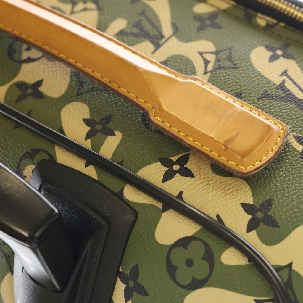 LOUIS VUITTON(ルイヴィトン) モノグラモフラージュ ぺガス60 キャリーケース トラベルバッグ グリーン M23333 レディース