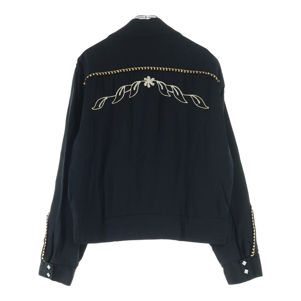 VINTAGE(ヴィンテージ) 50S VINTAGE MAC MURRAY WESTERN JACKET マクマリー レーヨンギャバジン ヴィンテージ ウエスタンジャケット ブラック