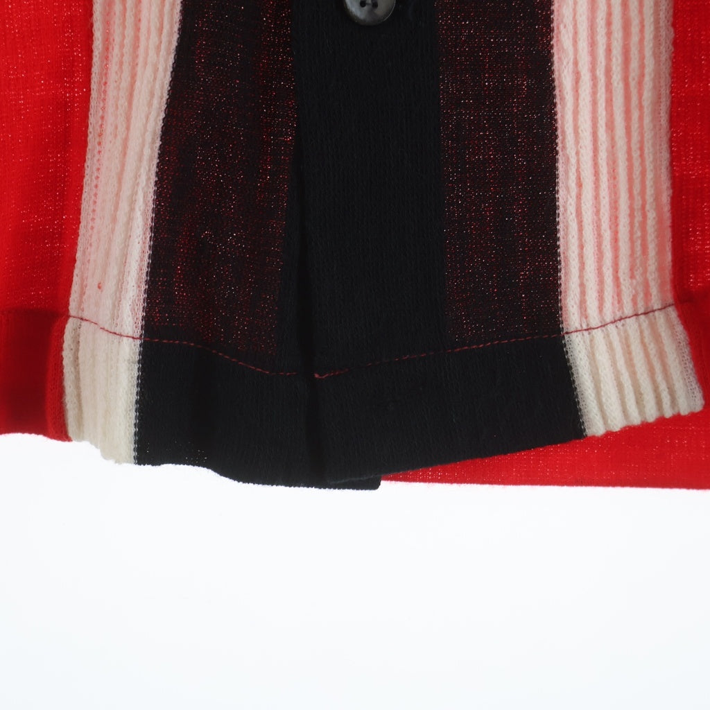 VINTAGE(ヴィンテージ) 50S-60S VINTAGE HILTON ヒルトン ヴィンテージ 半袖ニットボーリングシャツ レッド