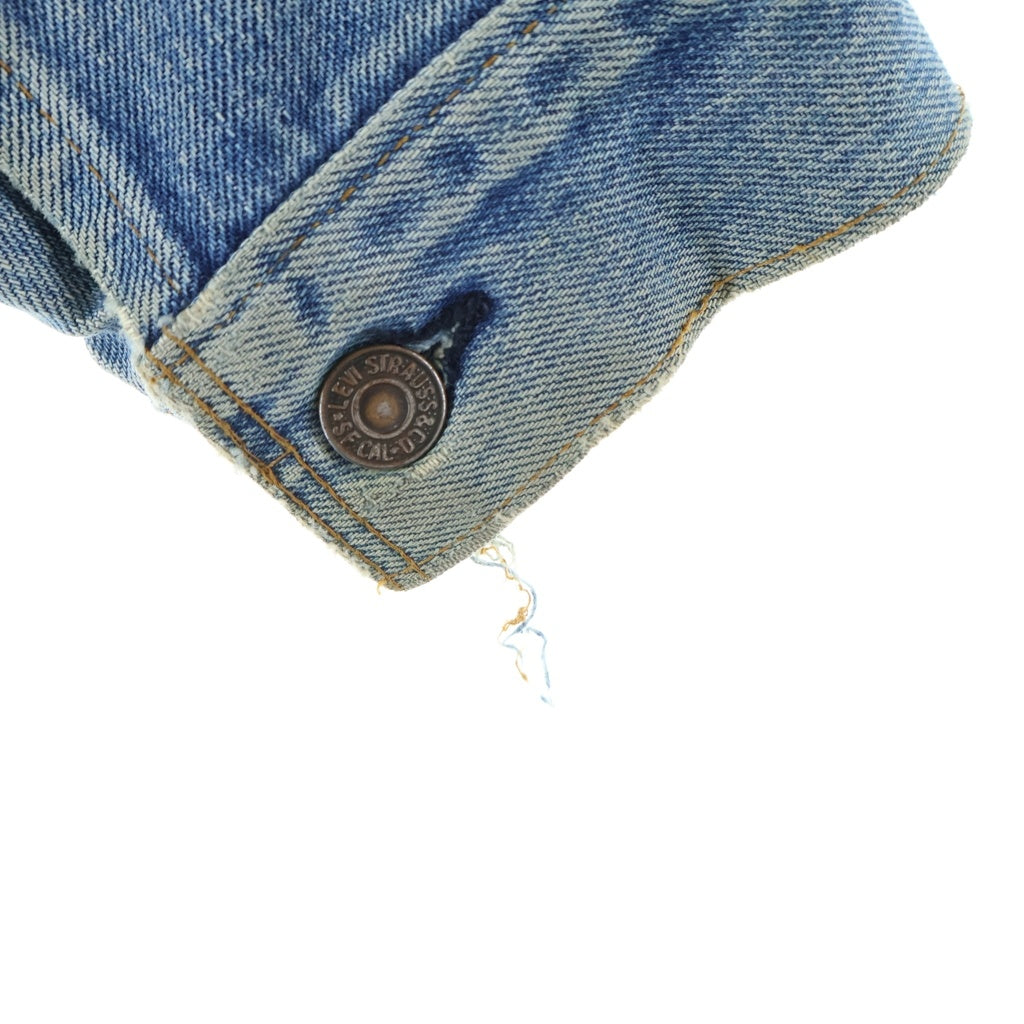 Levi's(リーバイス) 70-80S VINTAGE 70505 ヴィンテージ 4th ボタン裏522 USA製 ブランクタブ デニム トラッカージャケット インディゴ