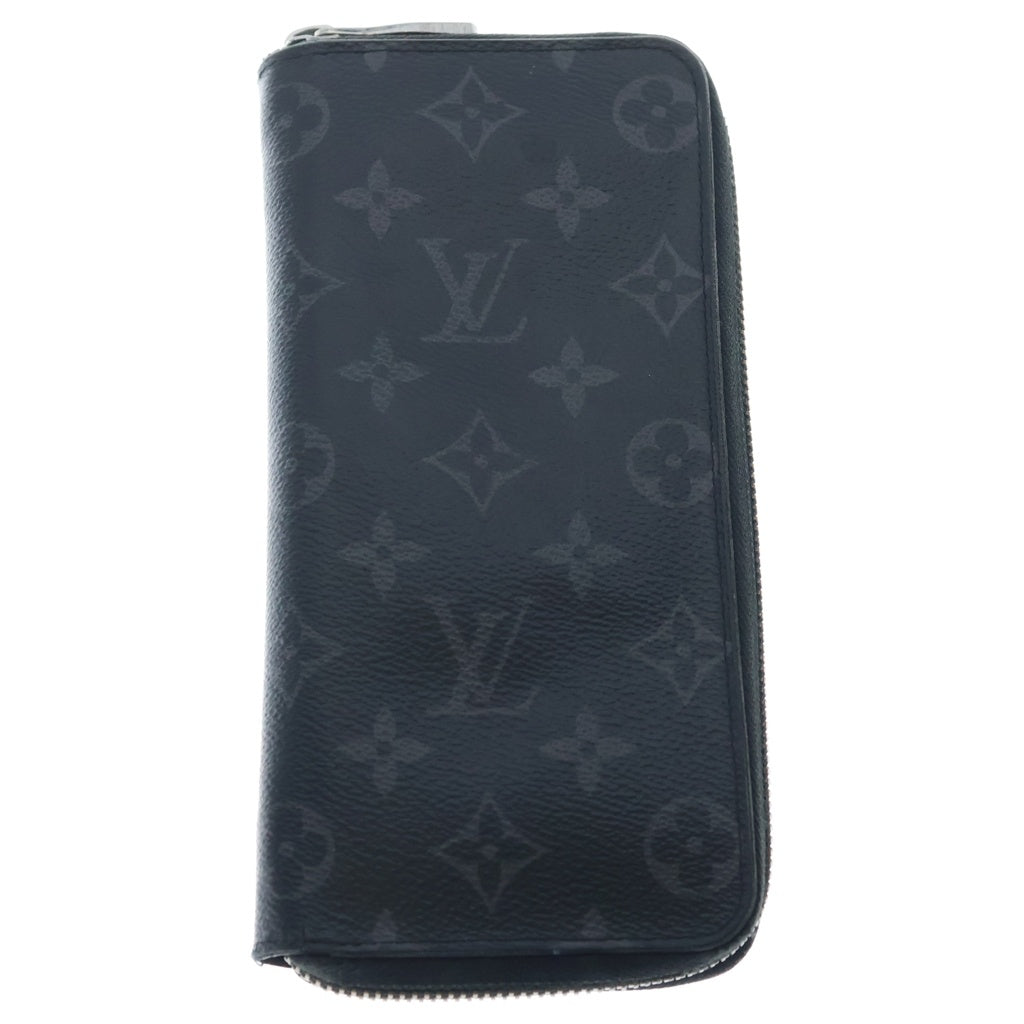 LOUIS VUITTON(ルイヴィトン) モノグラム エクリプス ジッピーウォレット ヴェルティカル 長財布 ブラック M62295 GI2168 レディース