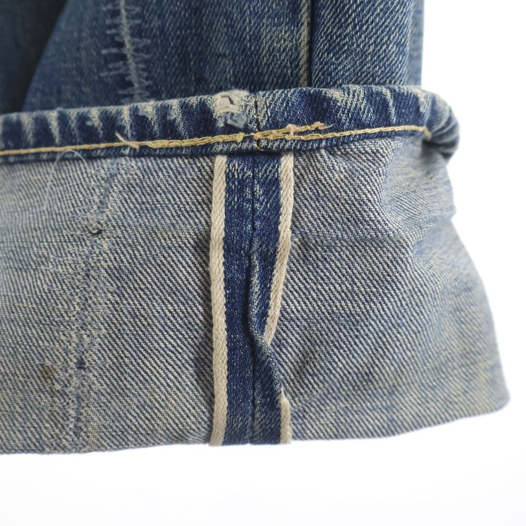 Levi's(リーバイス) 60S VINTAGE 501 ヴィンテージ BIGE前期 ボタン裏2 ボタンフライ ストレートデニムパンツ インディゴ