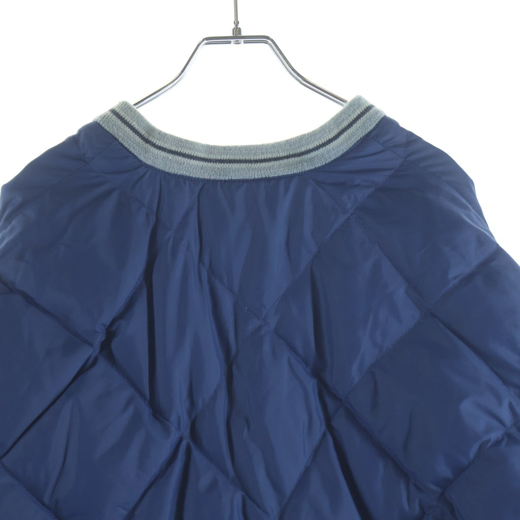 Eddie Bauer(エディバウワー) 70-80S VINTAGE V-NECK PULLOVER GOOSE DOWN ヴィンテージ 黒タグ Vネック プルオーバー グースダウン ブルー