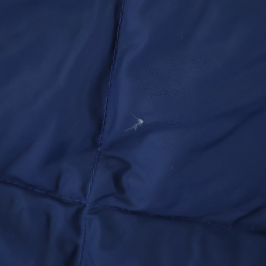 Eddie Bauer(エディバウワー) 70-80S VINTAGE V-NECK PULLOVER GOOSE DOWN ヴィンテージ 黒タグ Vネック プルオーバー グースダウン ブルー
