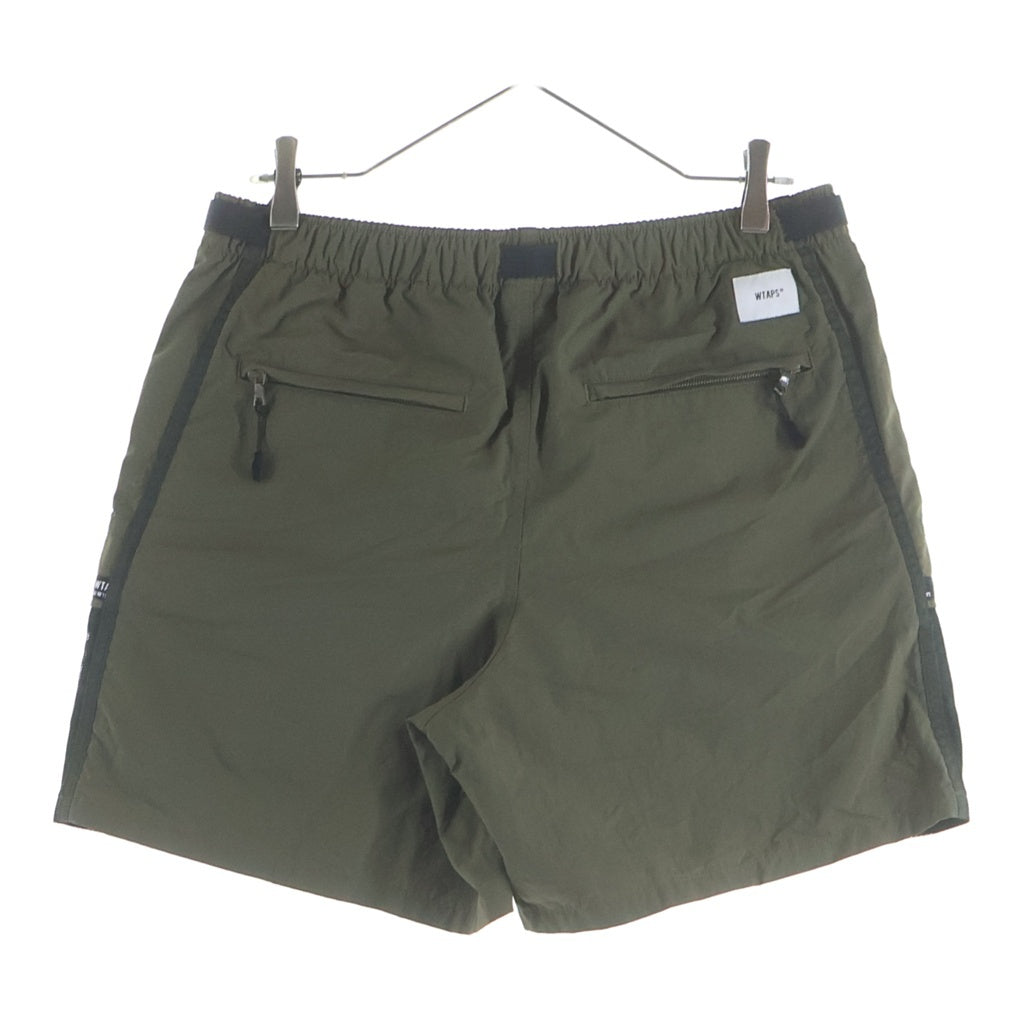 WTAPS(ダブルタップス) 22SS TRACKS SHORTS NYLON TUSSAH ナイロン トラックカーゴショーツ ハーフパンツ カーキ 221BRDT-PTM07