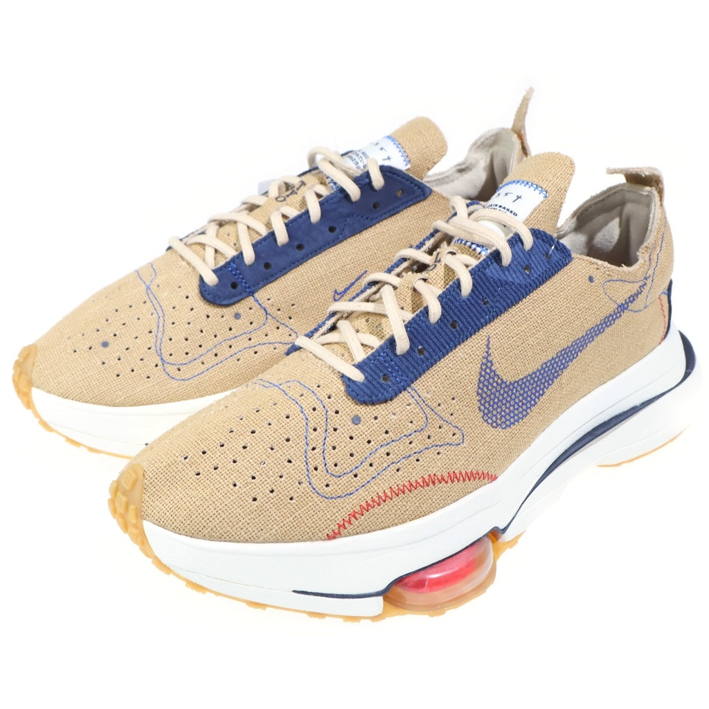 NIKE(ナイキ) AIR ZOOM TYPE SIZE OATMEAL SPORT ROYAL エアズームタイプ オートミールスポーツロイアル ローカットスニーカー ブラウン US9.5/27.5cm CZ7834-100