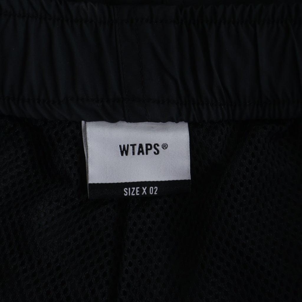WTAPS(ダブルタップス) 22SS TRACKS TROUSERS NYLON TUSSAH ナイロン トラックカーゴトラウザーズ パンツ ブラック 221BRDT-PTM02